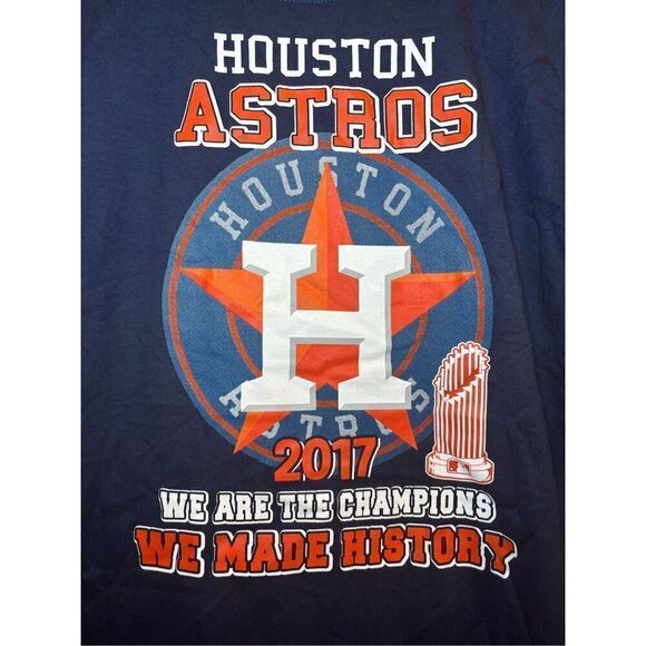 Houston Astros Champions T-shirt size Large - Picture 2 of 2